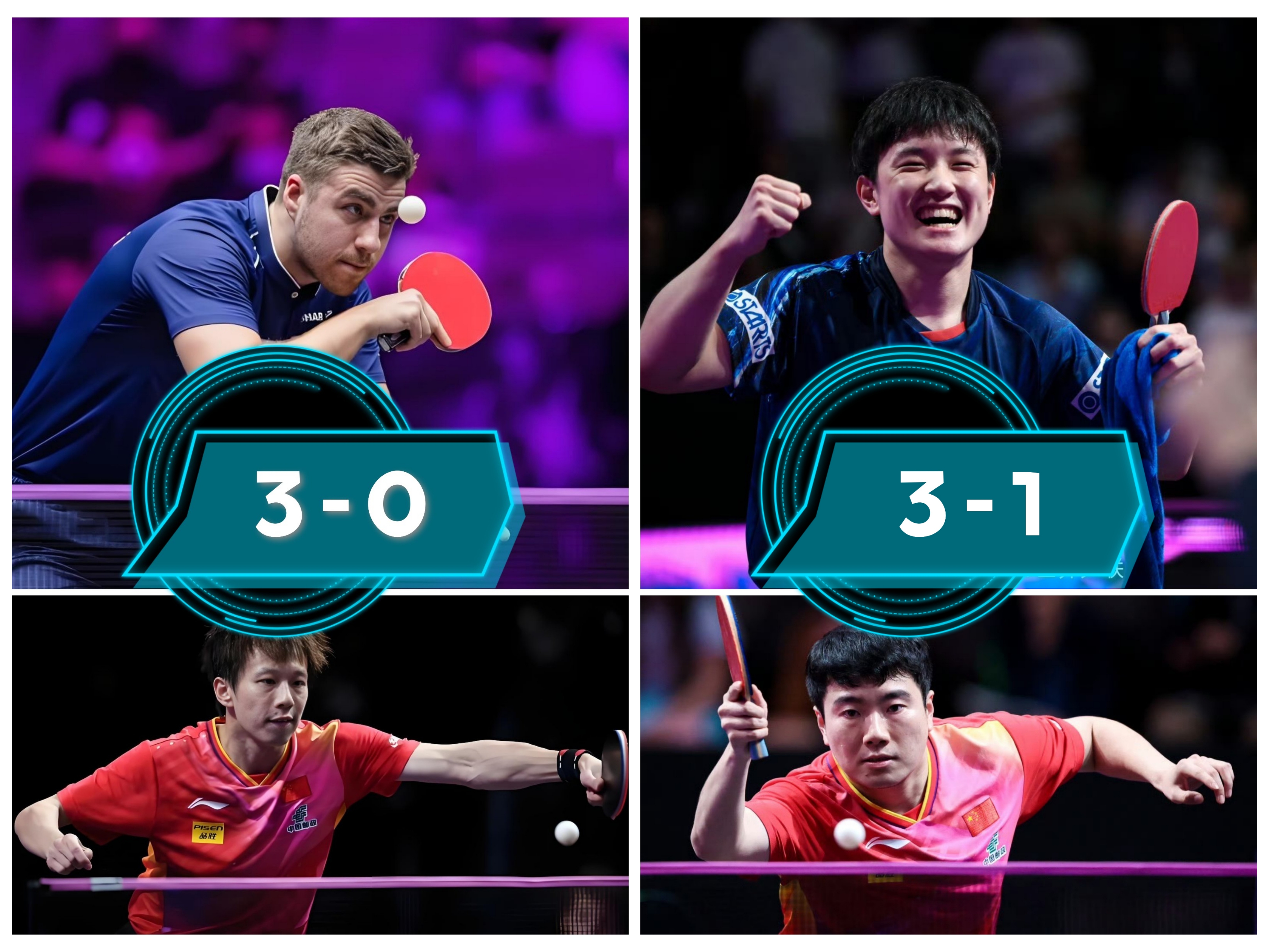 中国乒乓球队鏖战瑞典乒乓球队，水谷隼打破历史纪录