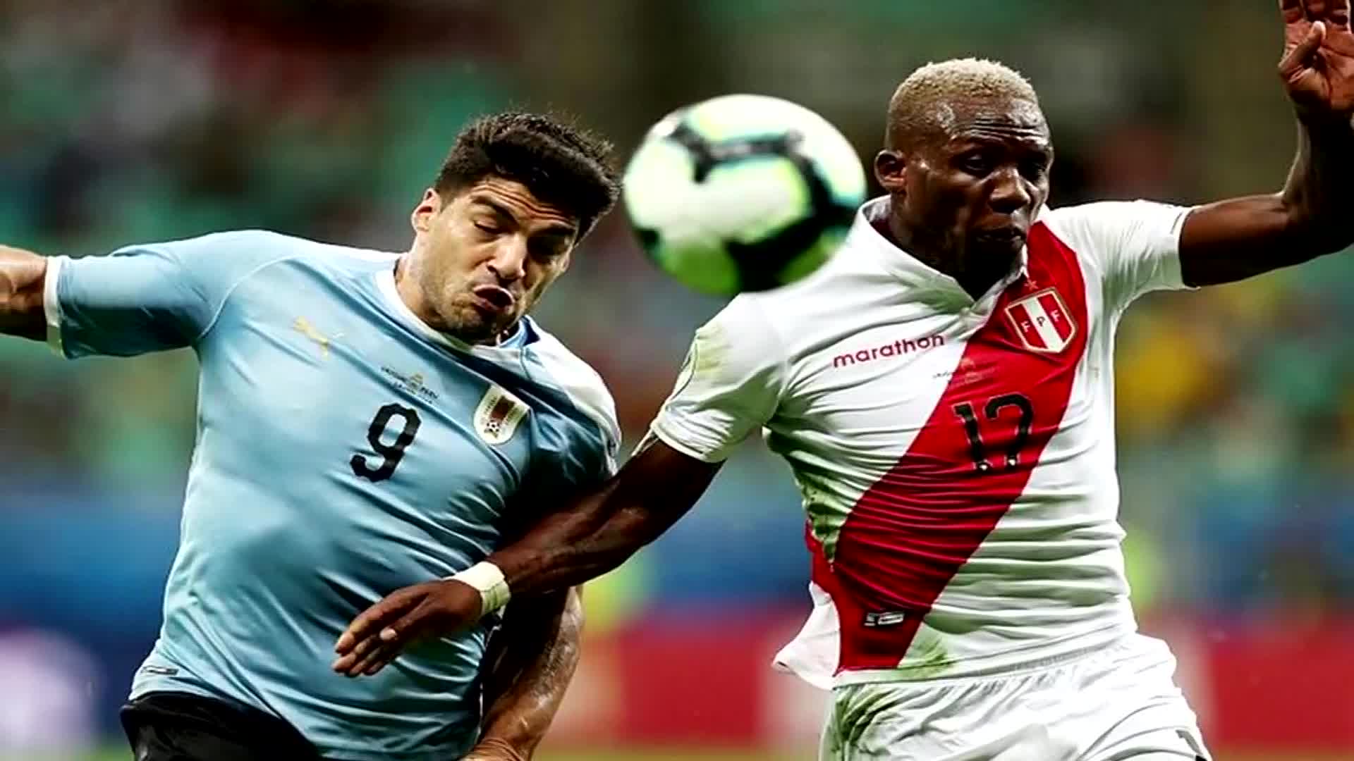 秘鲁险胜智利,阿奎罗爆发神勇 秘鲁险胜智利,阿奎罗爆发神勇